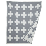 In2green Swiss Cross Split Reversible Eco Throw