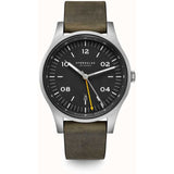 Sternglas Taiga Gmt Quartz Watch | Anthracite Silver