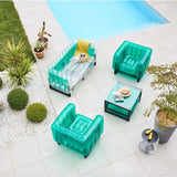 MOJOW Furniture | Yoko Coffee Table | Black Aluminum Frame