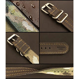 Bertucci D-3T RETROFORM EPIC Stitch Pantera Six Survival Leather Band | Black