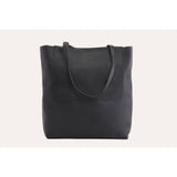 Kiko Leather Double Zip Tote Bag | Black