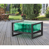 MOJOW Furniture | Yoko Coffee Table | Black Aluminum Frame