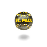 Pillbox Hand Paint Baseballs