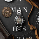 Spinnaker Croft - Mid Size Automatic Japan Automatic 3 Hands Watch | Black