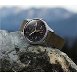 Sternglas Taiga Gmt Quartz Watch | Anthracite Silver