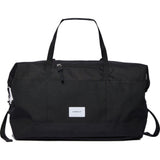 Sandqvist Milton Weekend Bag | Black/Black Leather