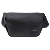 Cote & Ciel New Gironde Coated Canvas Crossbody/Sling Bag | Black