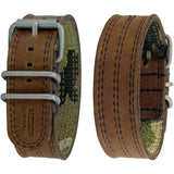 Bertucci D-3T RETROFORM EPIC Stitch Pantera Six Survival Leather Band | Black