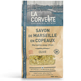 La Corvette Marseille Liquid Detergent, Olive - Marseille Soap Chips