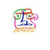 Danese Milano Volti Print Signed | Seven-Colour