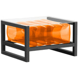 MOJOW Furniture | Yoko Coffee Table | Black Aluminum Frame