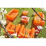 MOJOW Furniture | Yoko Coffee Table | Black Aluminum Frame