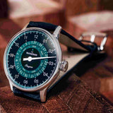 MeisterSinger Pangaea Day Date Watch | 40mm Black