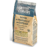 La Corvette Marseille Liquid Detergent, Olive - Marseille Soap Chips