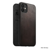 Nomad Rugged Folio Leather Case iPhone 12