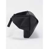 Cote & Ciel New Gironde Coated Canvas Crossbody/Sling Bag | Black