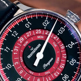 MeisterSinger Pangaea Day Date Watch | 40mm Black