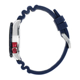 Columbia Pacific Outlander White 3-Hand Date Men's Lifestyle Analog Watch | Navy Silicone