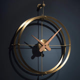 Nomon Dos Puntos Premium Wall Clock | Premium Gold