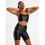 Koral Wonder High Rise Infinity Short | Black Camo