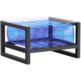 MOJOW Furniture | Yoko Coffee Table | Black Aluminum Frame