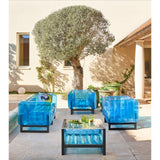 MOJOW Furniture | Yoko Coffee Table | Black Aluminum Frame