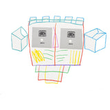 Danese Milano Volti Print Signed | Seven-Colour