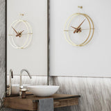 Nomon Dos Puntos Premium Wall Clock | Premium Gold