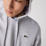 Lacoste Men's Sport Hooded Fleece Sweatshirt | Grey