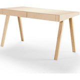 EMKO 4.9 Desk w/ 2 Drawers | European Ash-4.9LEASH