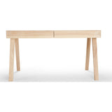 EMKO 4.9 Desk w/ 2 Drawers | Lithuanian Ash-4.9LVAR