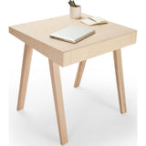 EMKO 4.9 Desk w/ 1 Drawer | European Ash-4.9SEASH
