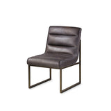 Sonder Living Noah Side Chair | Saddle Brown
