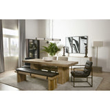 Sonder Living Noah Side Chair | Saddle Brown