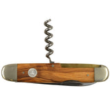 Güde Alpha Olive Pocket Knife and Fork | 2.5"