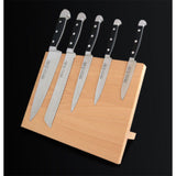 Güde Magnetic Wood Knife Block | 5 Pieces