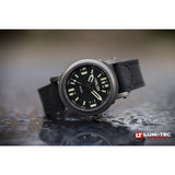 Lum-Tec 400M-1 Abyss Watch | Leather Strap