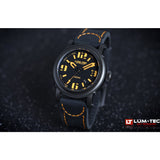Lum-Tec 400M-4 Abyss Watch | Leather Strap
