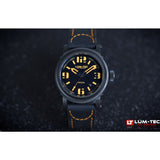 Lum-Tec 400M-4 Abyss Watch | Leather Strap