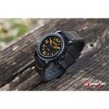 Lum-Tec 400M-4 Abyss Watch | Leather Strap