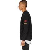 Zanerobe Patch Rugger Men's Crew Sweater | Black