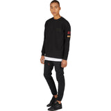 Zanerobe Patch Rugger Men's Crew Sweater | Black