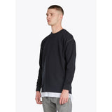 Zanerobe Rugger Crew Neck Sweater | Black