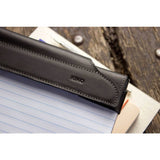 Kiko Leather Notepad Jacket | Black 408blk