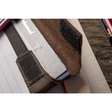 Kiko Leather Notepad Jacket | Brown 408brwn