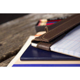 Kiko Leather Notepad Jacket | Brown 408brwn