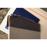 Kiko Leather Notepad Jacket | Brown 408brwn