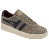 Gola Men's Grandslam Suede Trainers Sneakers | Rhino/Navy/Burgundy