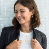 Awe Inspired Mini Mulan Necklace | Standard Saturn Chain