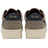 Gola Men's Grandslam Suede Trainers Sneakers | Rhino/Navy/Burgundy